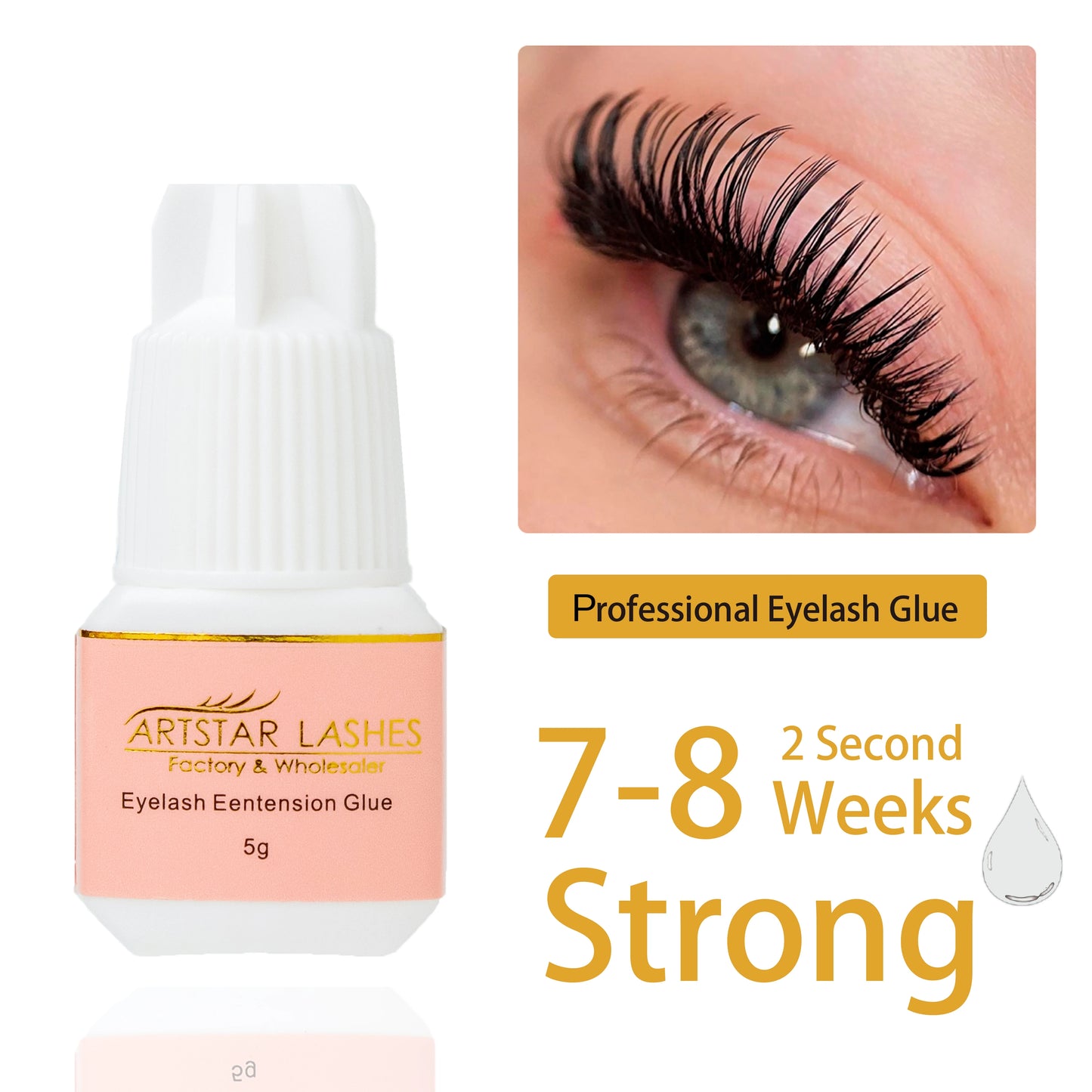 Eyelash Glue Extensions