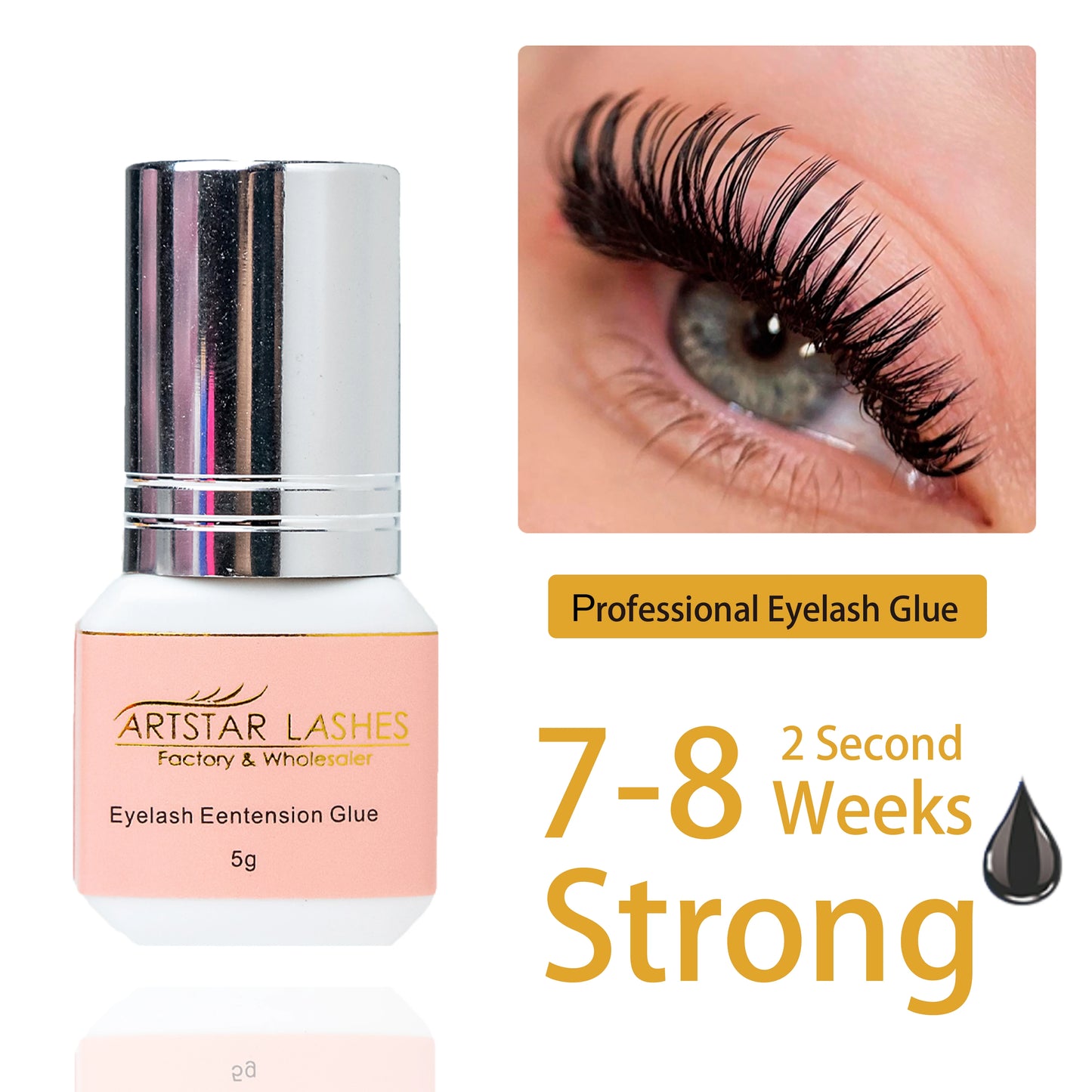 Eyelash Glue Extensions