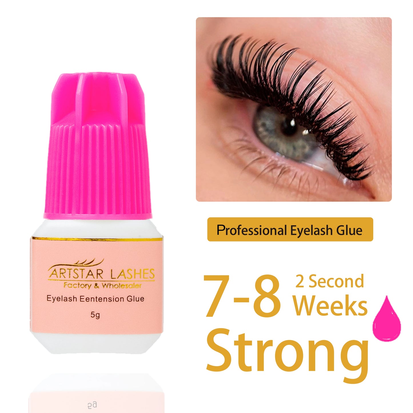 Eyelash Glue Extensions